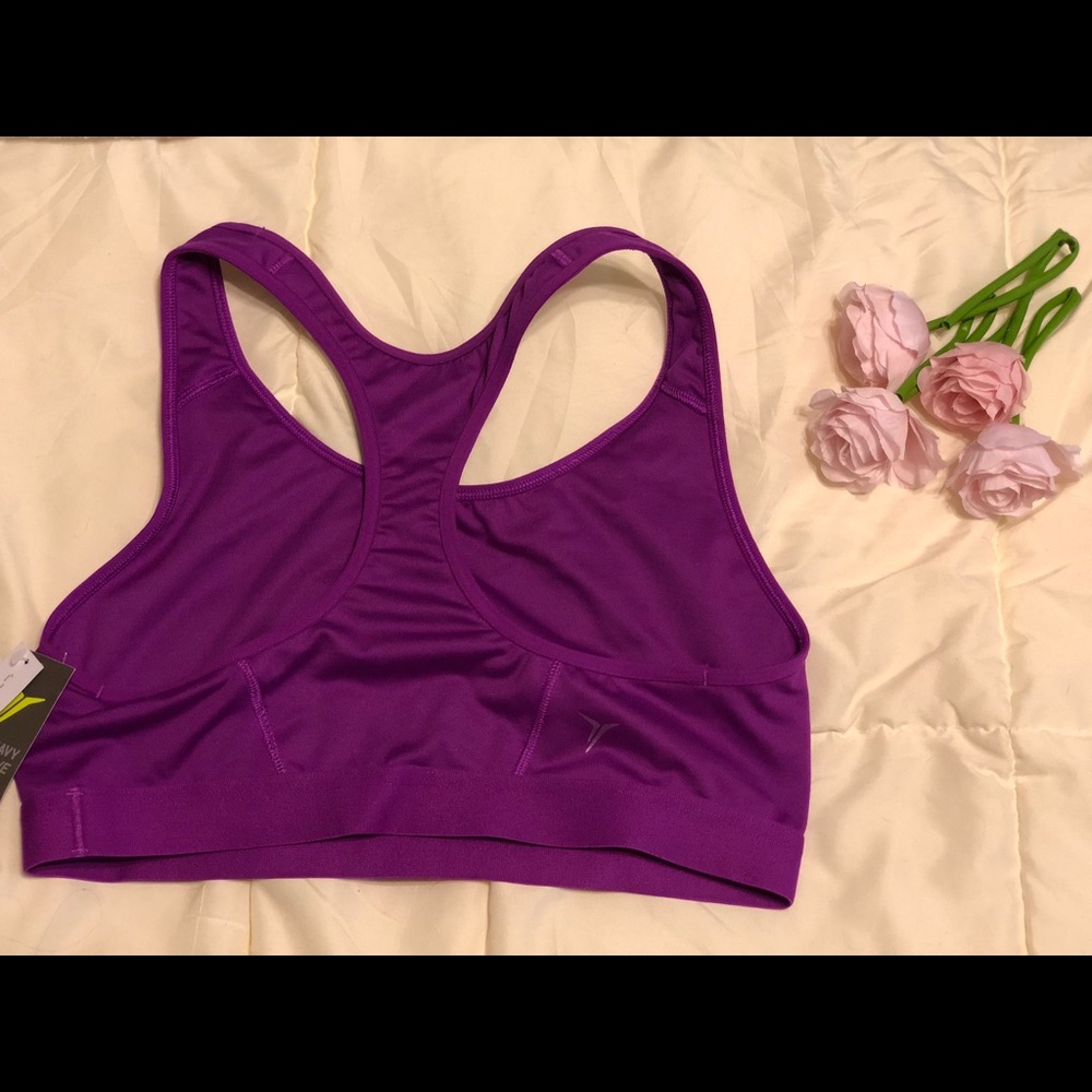 Sports bra.